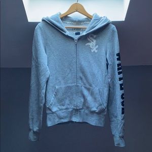 Victoria Secret White Sox zip up